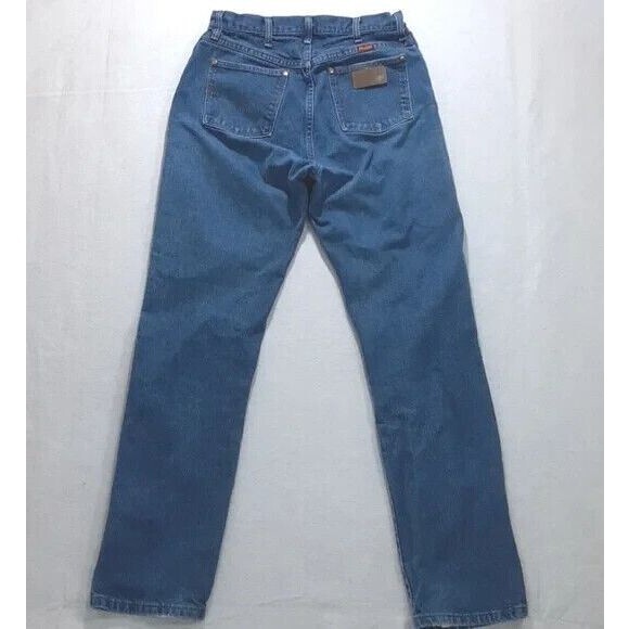 Wrangler women's size 13 blue jeans 13X34 Inseam measures 33 inches - Picture 4 of 14